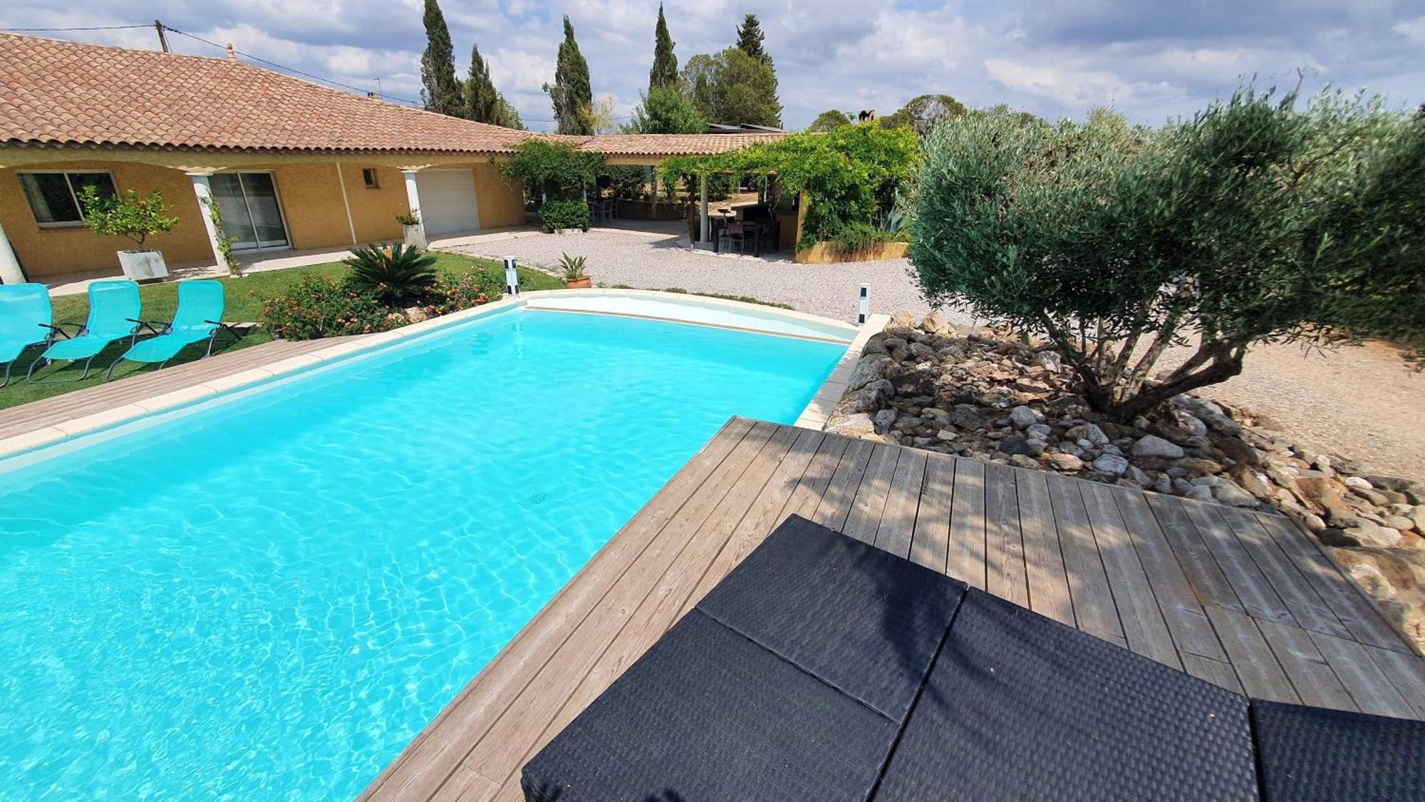 Villa Spacieuse A Beziers Avec Piscine Privee Et Jacuzzi Екстер'єр фото